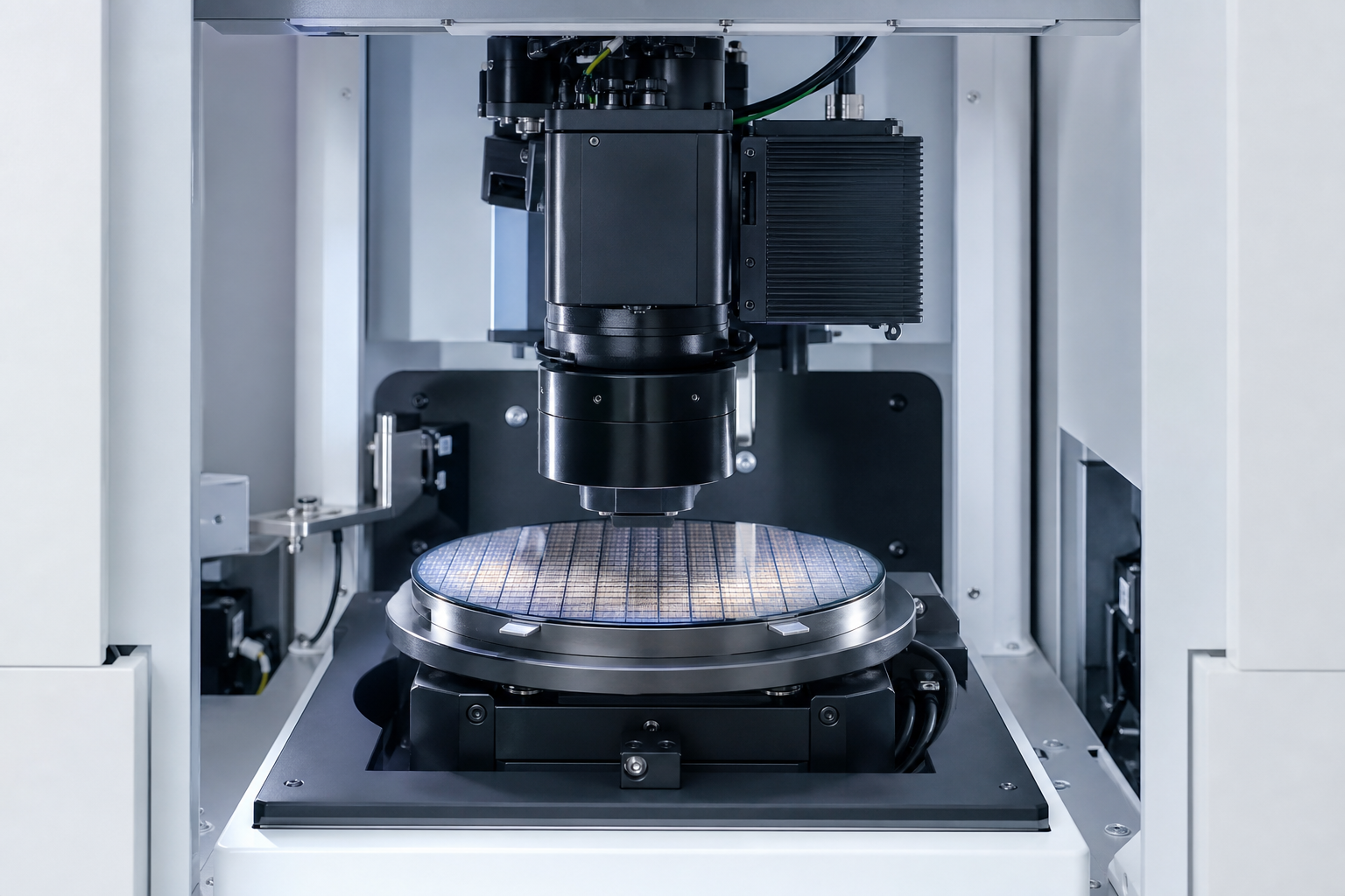 Semiconductor wafer optical inspection system