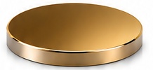 Gold coated optical mirror