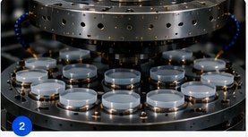 Rough grinding optical components